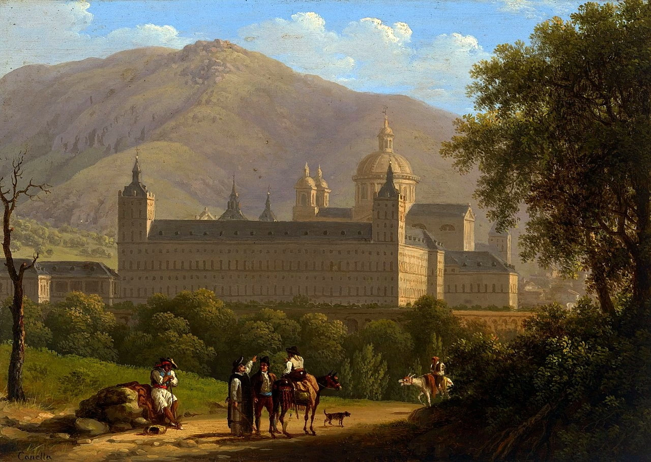 Veduta dell'Escorial - Museum of Fine Arts, Houston